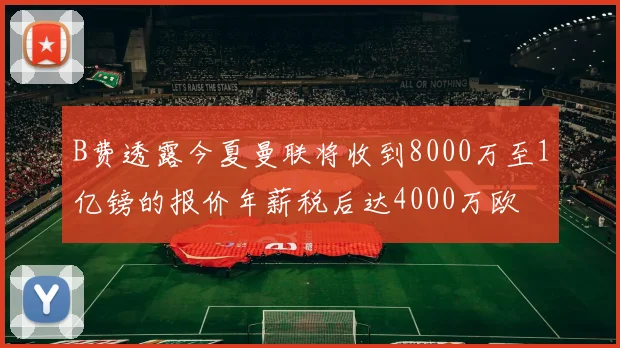B费透露今夏曼联将收到8000万至1亿镑的报价年薪税后达4000万欧